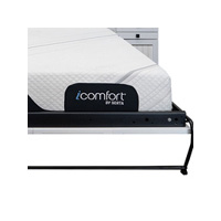 Close-up of Murphy bed mattress