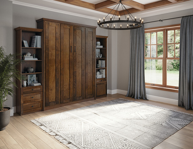 Remington Murphy Bed in room